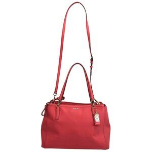 Coach 2013 Madison Christie Carryall No. K1320-29422 Red Crossbody Saffiano NWT